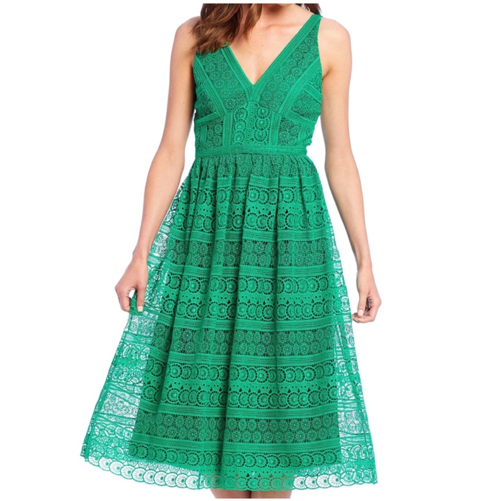 NWT Antonio Melani Green Dress